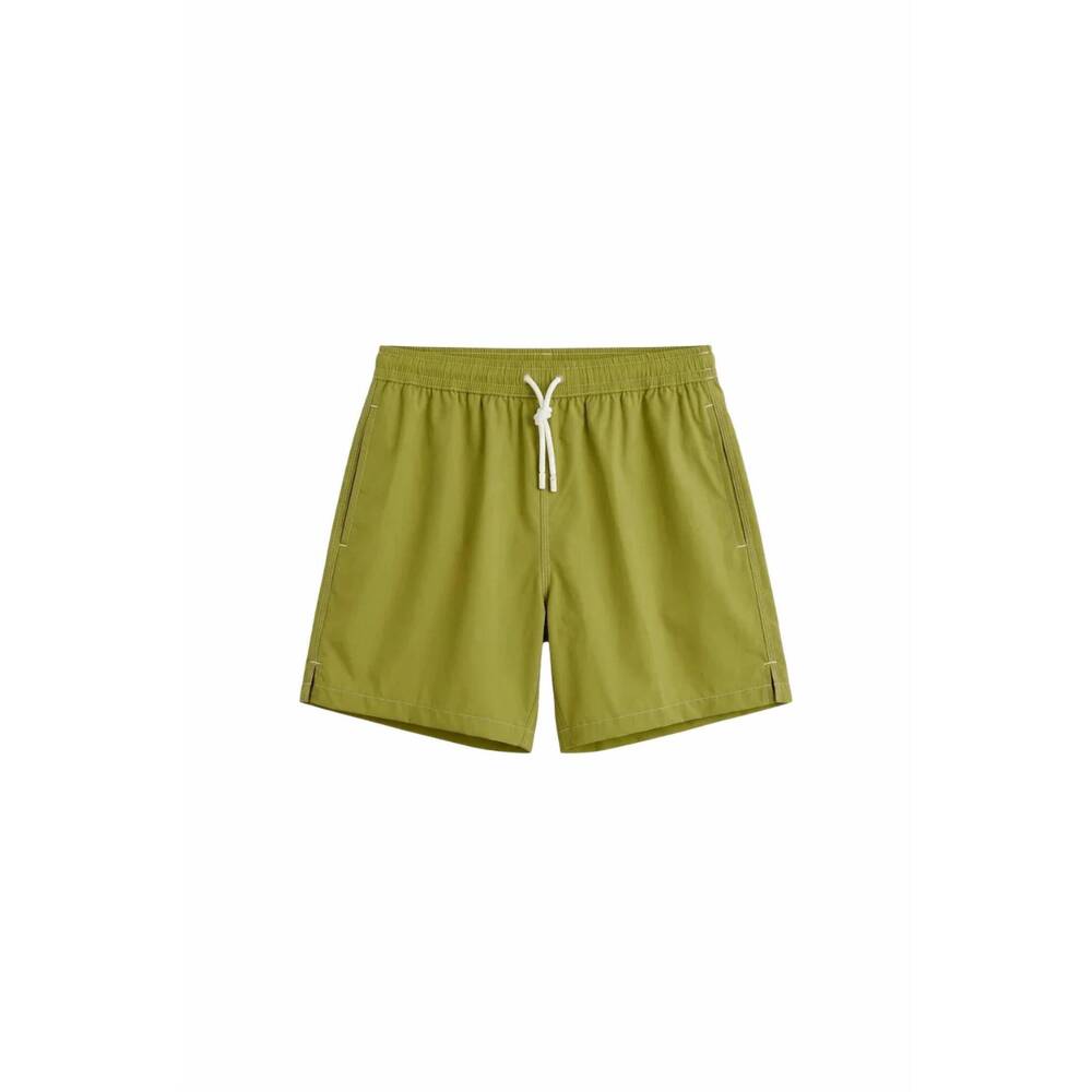 NEW FEDELI men's madeira airstop swim shorts trunks in medium green